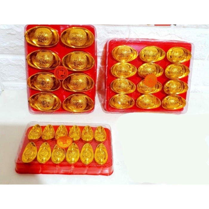 Produk Terbaru Pajangan Yenpao Emas Uang Kuno Logam China Parcel Imlek Murah