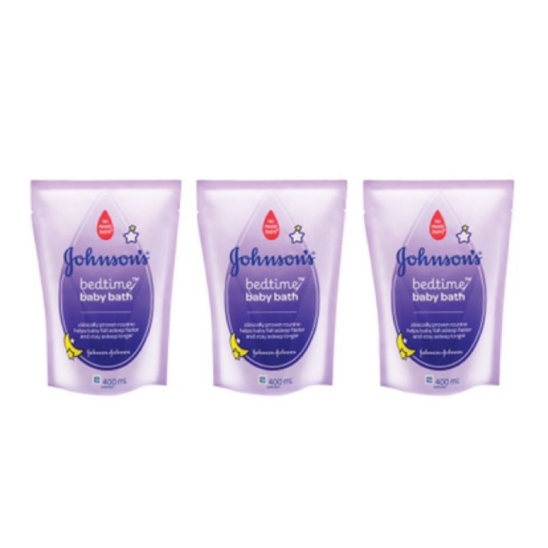 JOHNSON N JOHNSON JOHNSON BABY BEDTIME BATH REFIL 400ML SABUN CAIR BAYI SABUN BAYI PERAWATAN KESEHAT