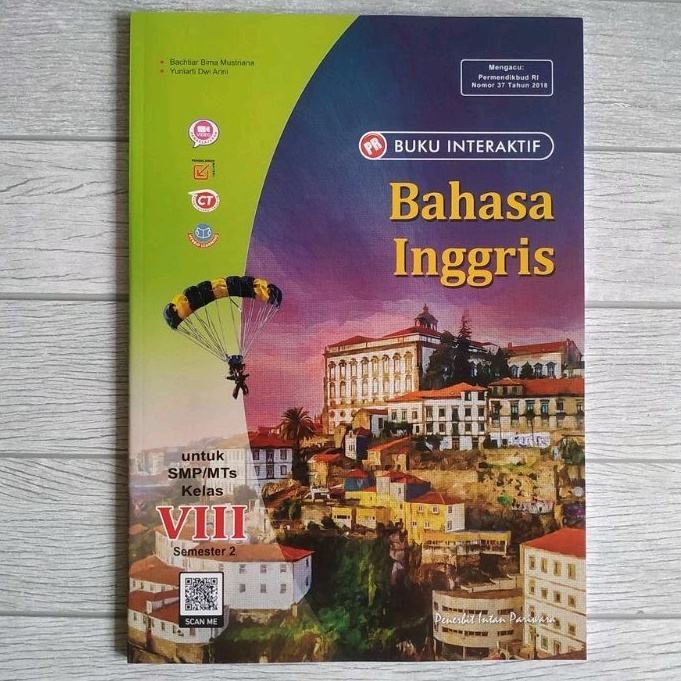 Buku lks pr interaktif bahasa inggris kelas VIII, 8 semester 2 tahun 2022 Revisi K13 Intan Pariwara