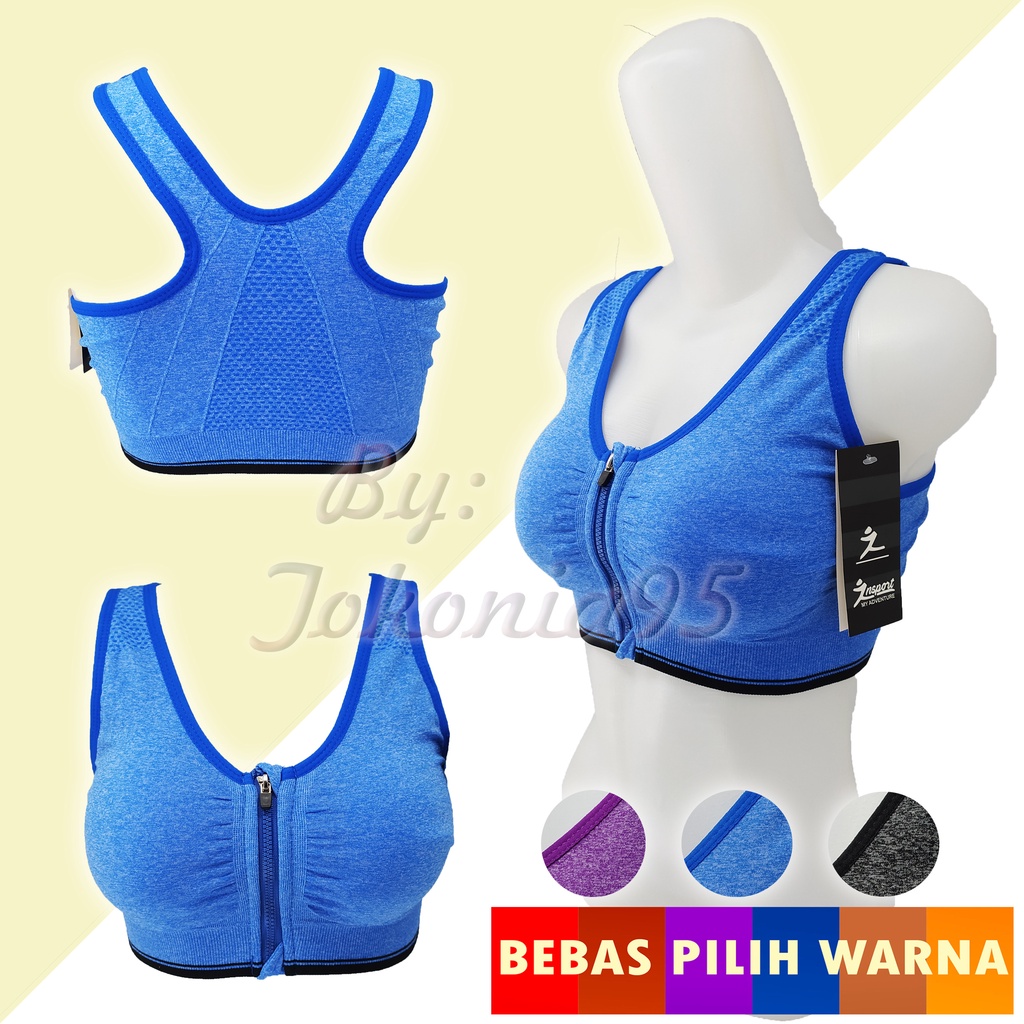 Insport Bra Olahraga Fitness Yoga Gym Model Resleting Art 2023