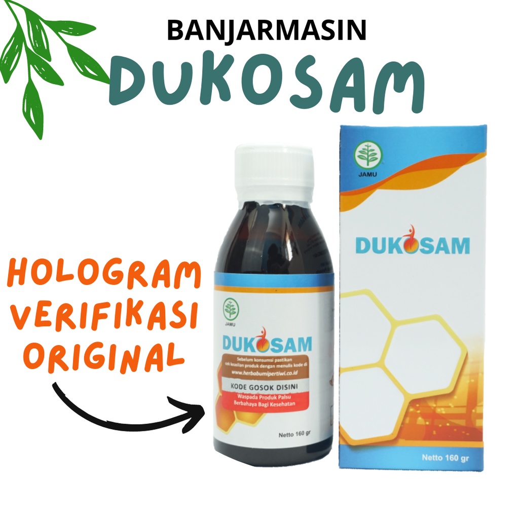MADU HERBAL DUKOSAM ORI ATASI NYERI LINU PEGAL LEHER PUNGGUNG BETIS KOLESTEROL ASAM URAT LEHAR KAKU