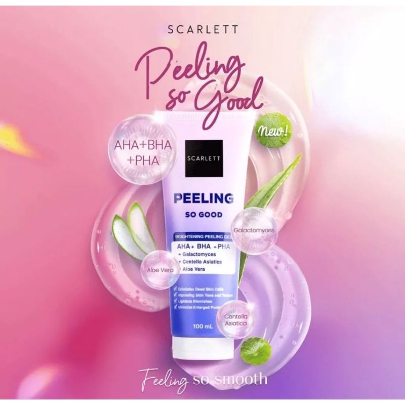 SCARLETT SUN BRIGHT PEELING SO GOOD BRIGHTENING PEELING GEL SUNSCREEN