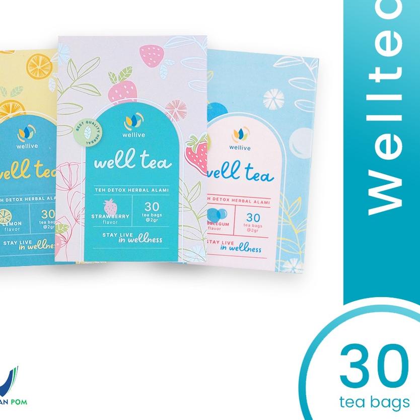 

Terbaru | KSH|WELLTEA - Teh detox - Teh Herbal - Isi 30