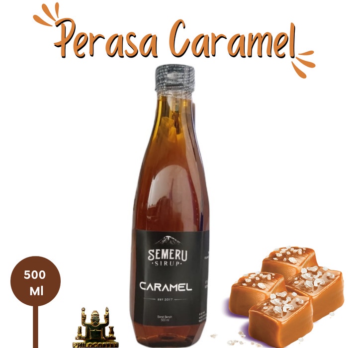 

SIRUP SEMERU PERISA KARAMEL 500ML SEMERU CARAMEL SYRUP