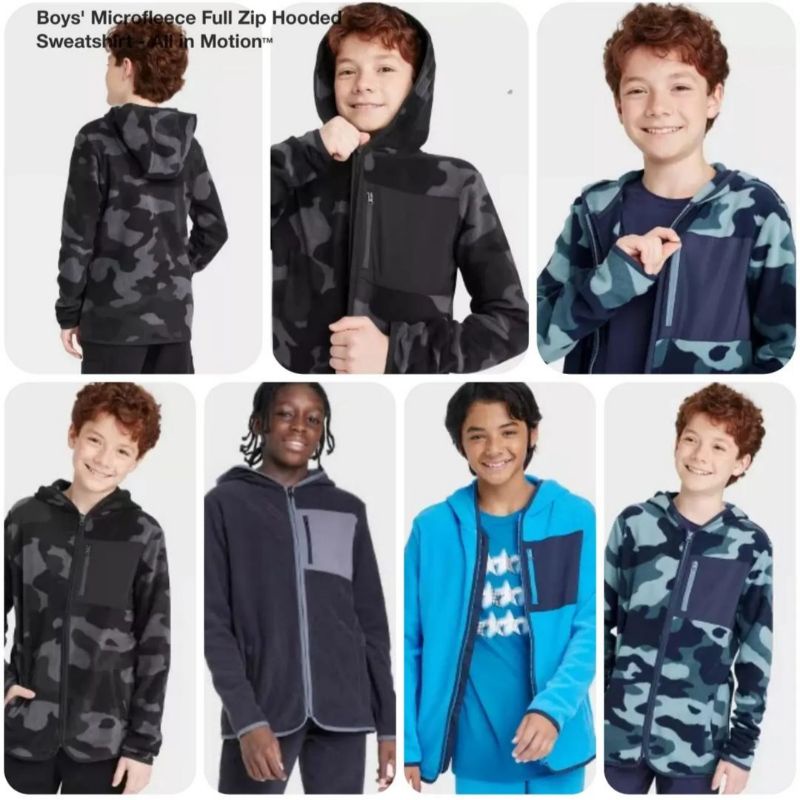 Jaket Anak Laki Laki All In Motion Branded 4 5 6 7 8 9 10 12 14 16