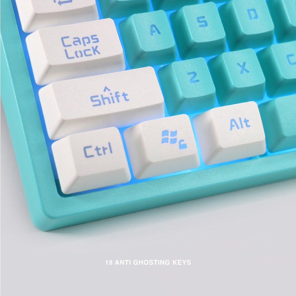 Keyboard Gaming Full Size Semi Mechanical REXUS BATTLEFIRE K9E Full Size Semi Mechanical Gaming Keyboard