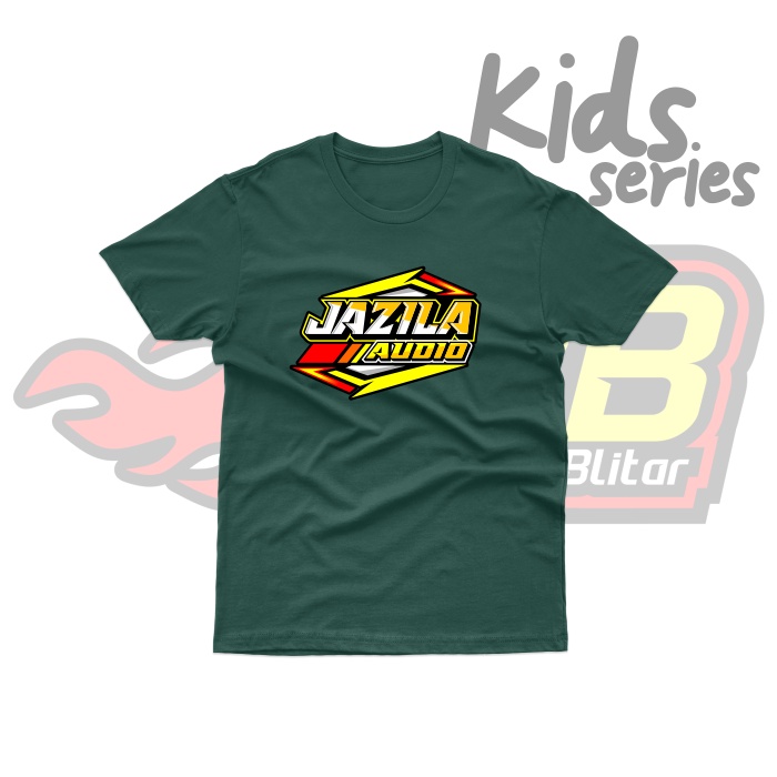 Baju Kaos Anak Distro Jazila Audio Katun Combed