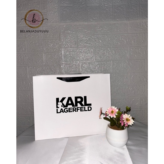 Paper Bag Karl Lagerfeld Pembungkus Kado Branded