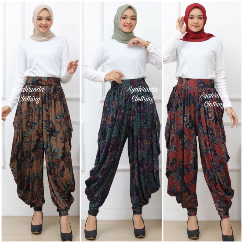 Celana Panjang Batik Aladin Premium
