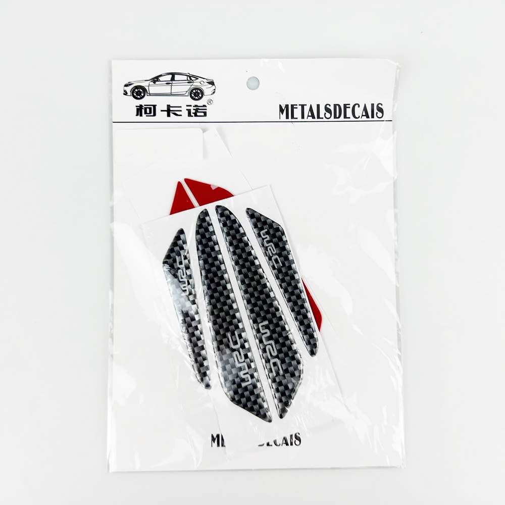 WRC Bumper Silikon Pintu Mobil Door Protector 4 PCS - Black - OMRS5WBK