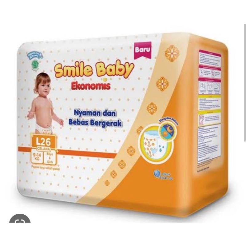 GOON SMILE BABY EKONOMIS L26 POPOK PAMPERS MURAH KUALITAS BAIK