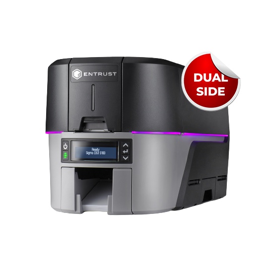 Printer ID Card Entrust Sigma DS3 D Cetak Kartu Dual Side DS3D