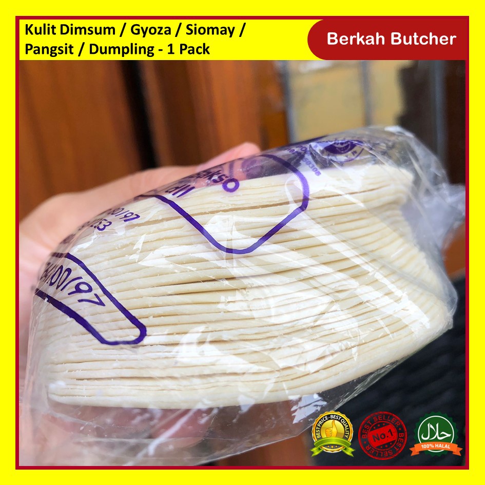 Kulit Dimsum / Pangsit / Gyoza / Siomay / Dumpling - Berkah Butcher