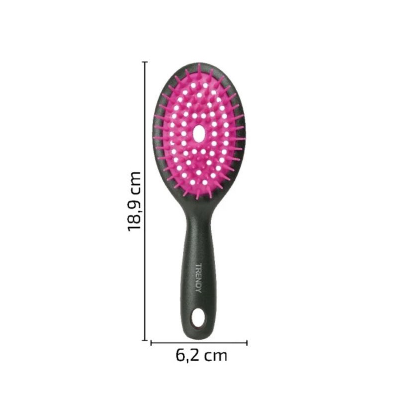 SISIR KERAMAS TRENDY HAIR BRUSH 061