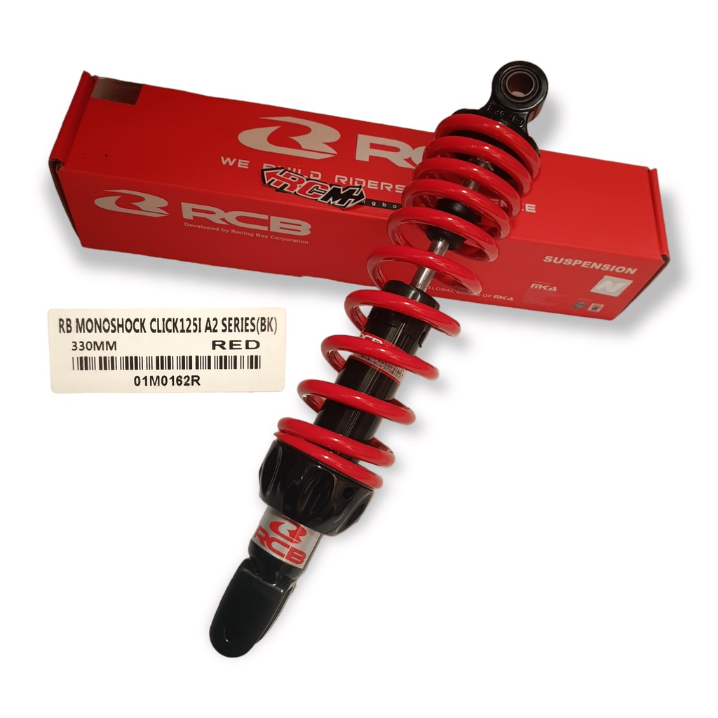 SUSPENSI SUSPENSION PEREDAM KEJUT SHOCKBREAKER SHOCK BREAKER SHOCK SKOK SOK MONOSHOCK MONO SHOCK MONOSKOK MONO SKOK 330 A2 A 2 SERIES MATIC VARIO 125 150 DLL RED MERAH TITANIUM ORI ORIGINAL RCBB RCB RACING BOY RACINGBOY ASLI