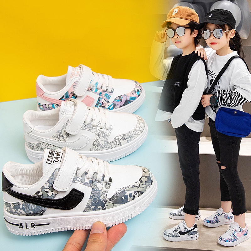 LittleAaron RIVAN AIR Sepatu Anak Laki Laki Perempuan Sneakers Sekolah 2-8 Tahun Import