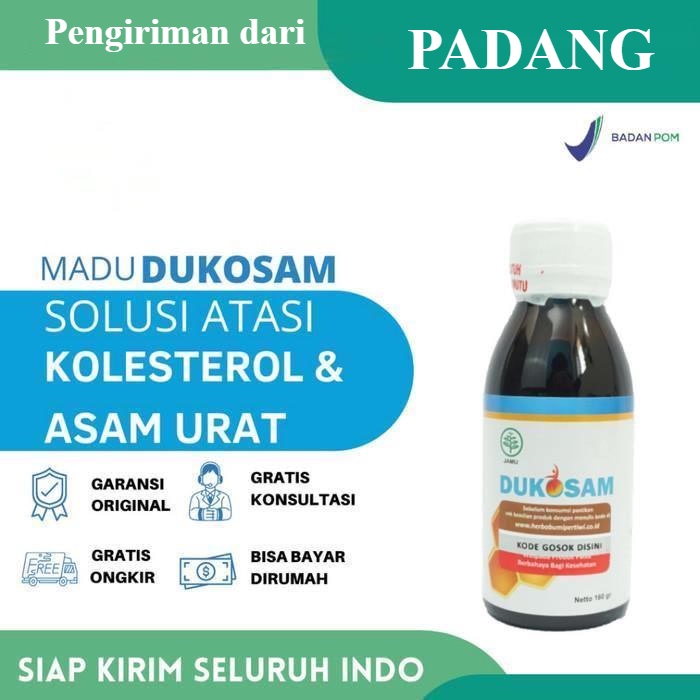 Madu DUKOSAM Obat Asam Urat Kolesterol Dan Nyeri Sendi