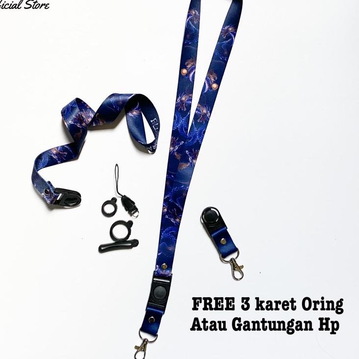 

✔ Billwaz Premium lanyard pods motif Blue Dragon - Blue Dragon 002 Flash Sale !