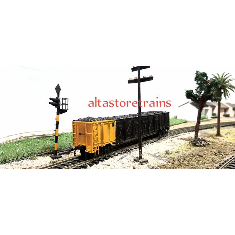 Miniatur Kereta api gerbong batubara