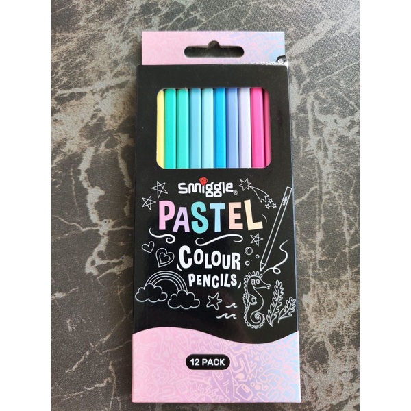 

Smiggle pastel colour pencils original