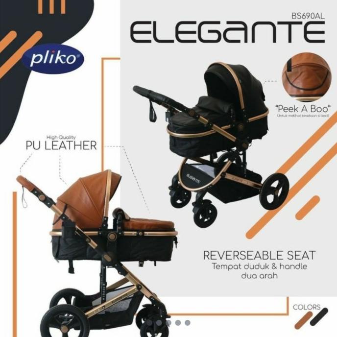 Stroller Pliko Elegante 690 AL