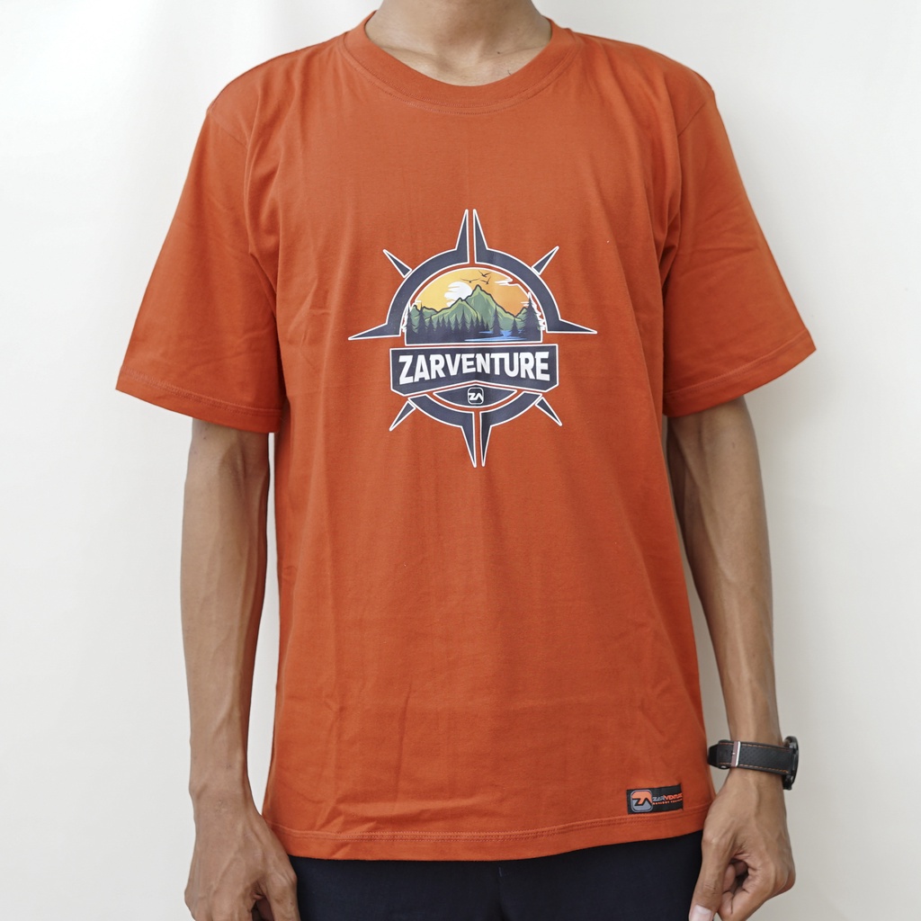 kaos tshirt tema adventure hiking zarventure 1014