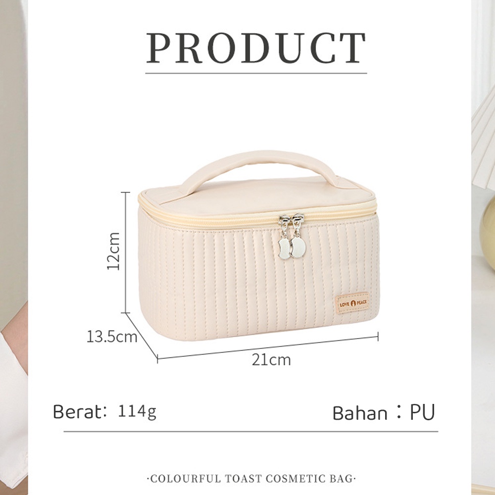 OPIOBAGS TAS KOSMETIK POUCH MAKEUP TRAVEL POUCH WANITA POUCH ALAT MANDI