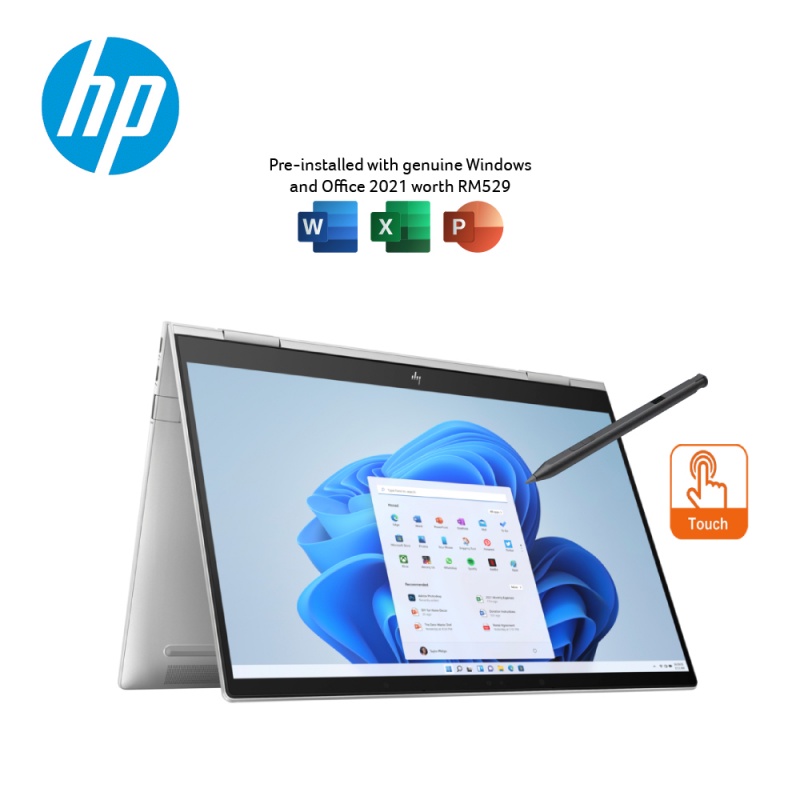 Laptop HP Envy X360 13 BF0107TU Oled TOUCH Evo I7 1255U RAM 16GB 1TB SSD IRISXE OHS 13.3 2.8K W11