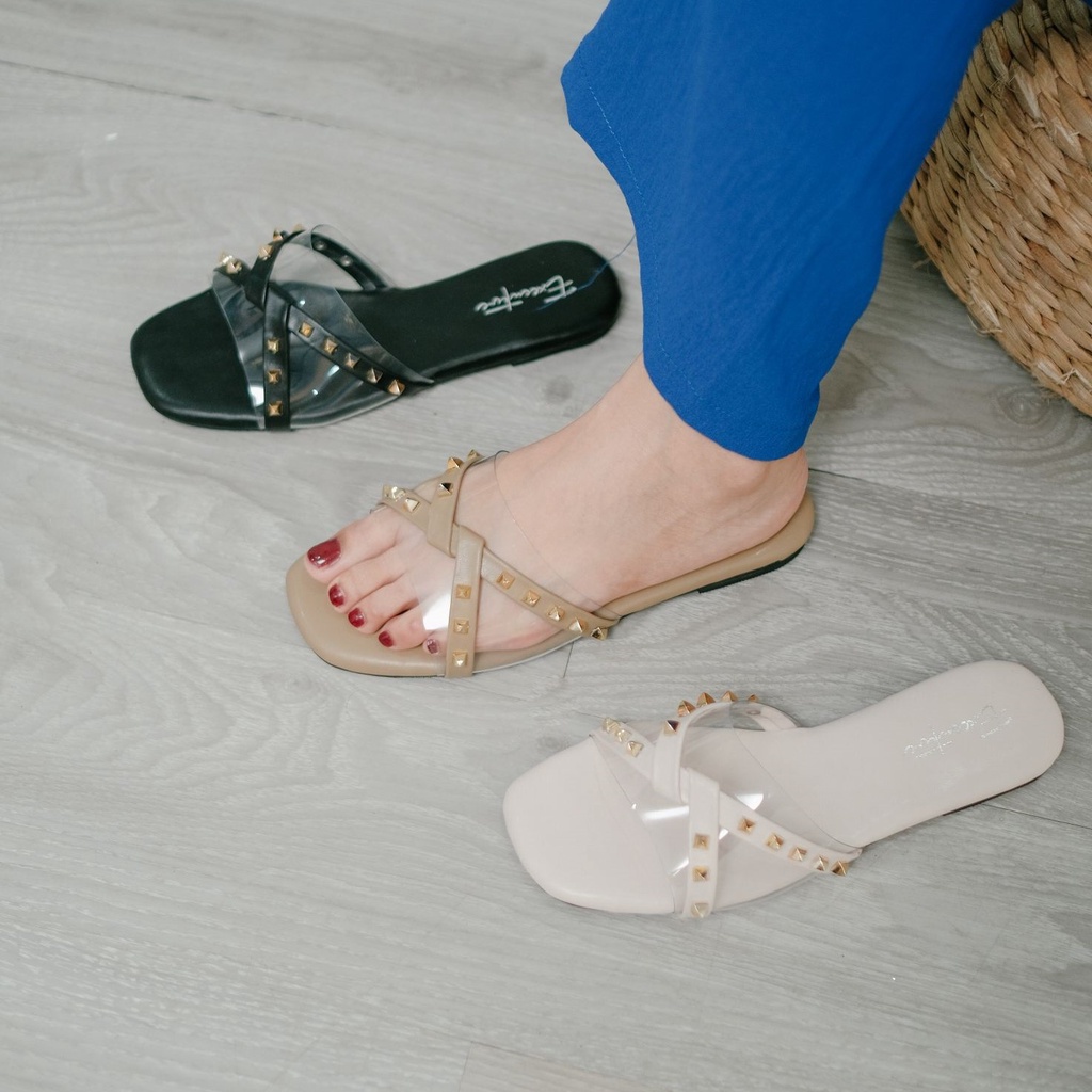 EXECUTIVE - Louisa Sandal Flat Wanita