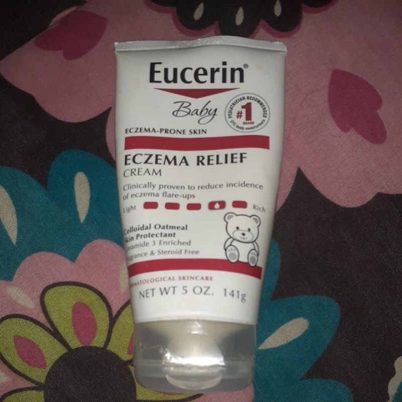 Jual eucerin baby eczema relief cream eczema prone skin PRELOVED
