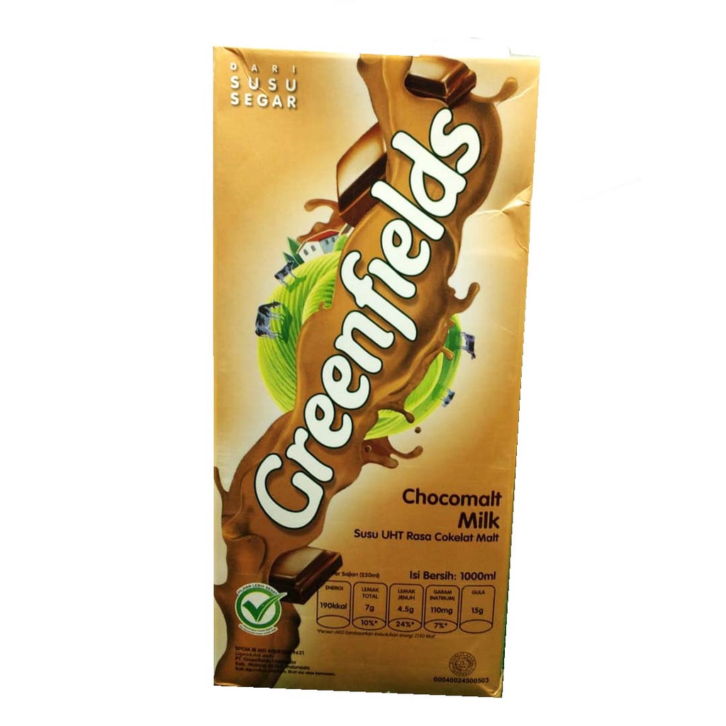 

GREENFIELDS CHOCO MALT MILK 1000ML