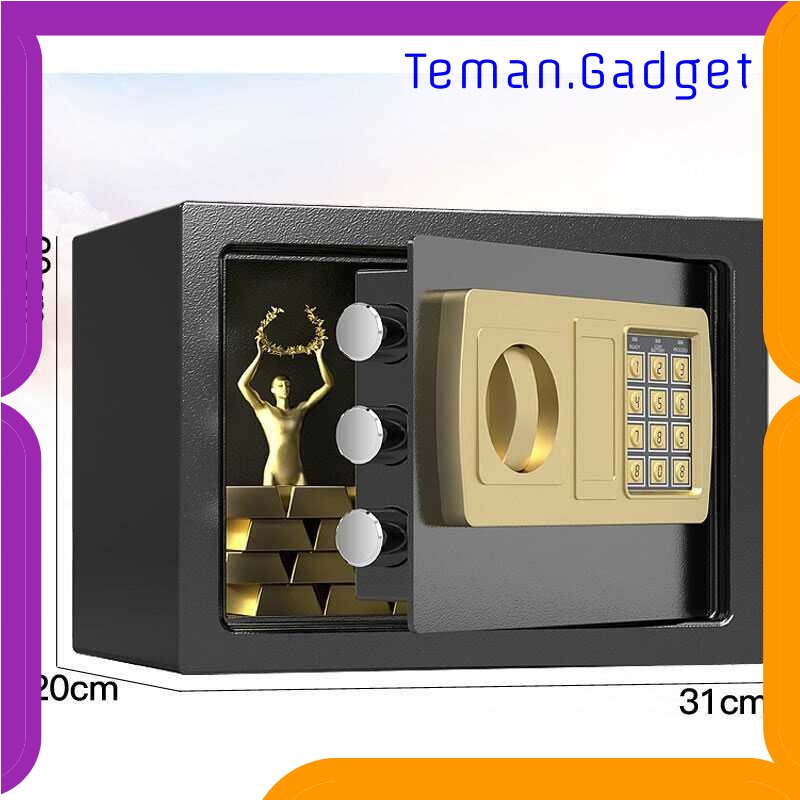 TG-BRK TaffGUARD Kotak Brankas Hotel Safety Box Password 31x20x20cm - 20E