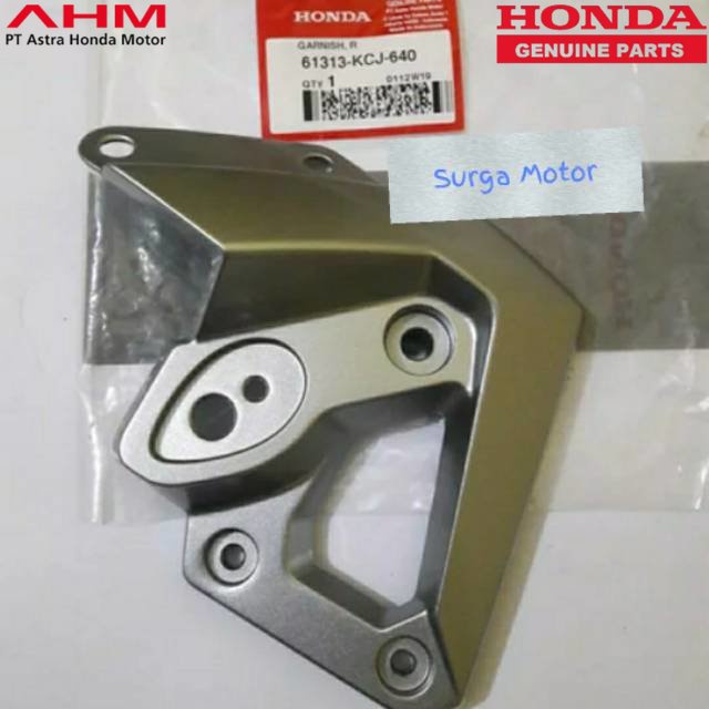 MURAH Garnish Kupingan Visor dudukan lampu sein riting Tiger Revo Kanan 61313-KCJ-640 61313KCJ640 JA