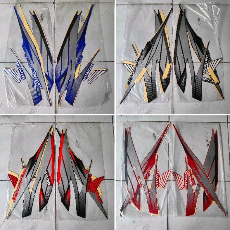 STRIPING STIKER LIST MEGAPRO TAHUN 2007 STIKER MEGAPRO 2007 READY STOK