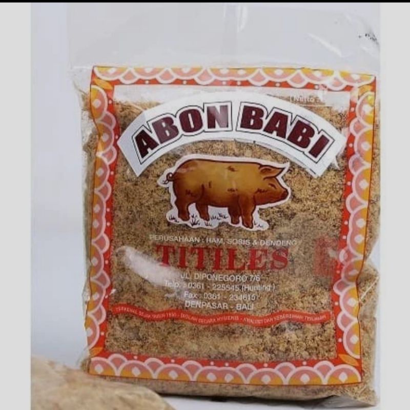 

Abon Babi Titiles 500gr