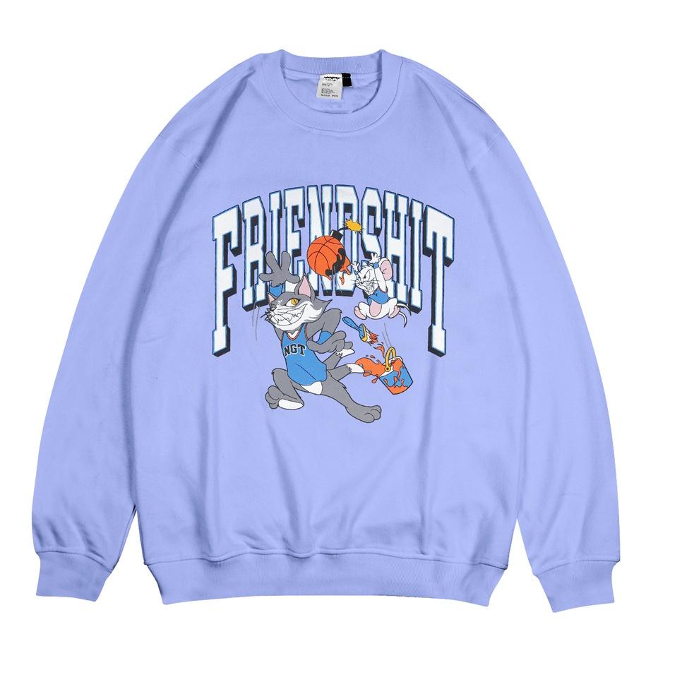 GEO.08Ja23ᶻ– Naughty Badclub Blue Crewneck Friendshit