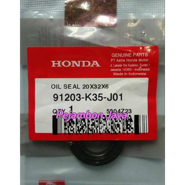 91203K35J01 OIL SEAL 20X32X6