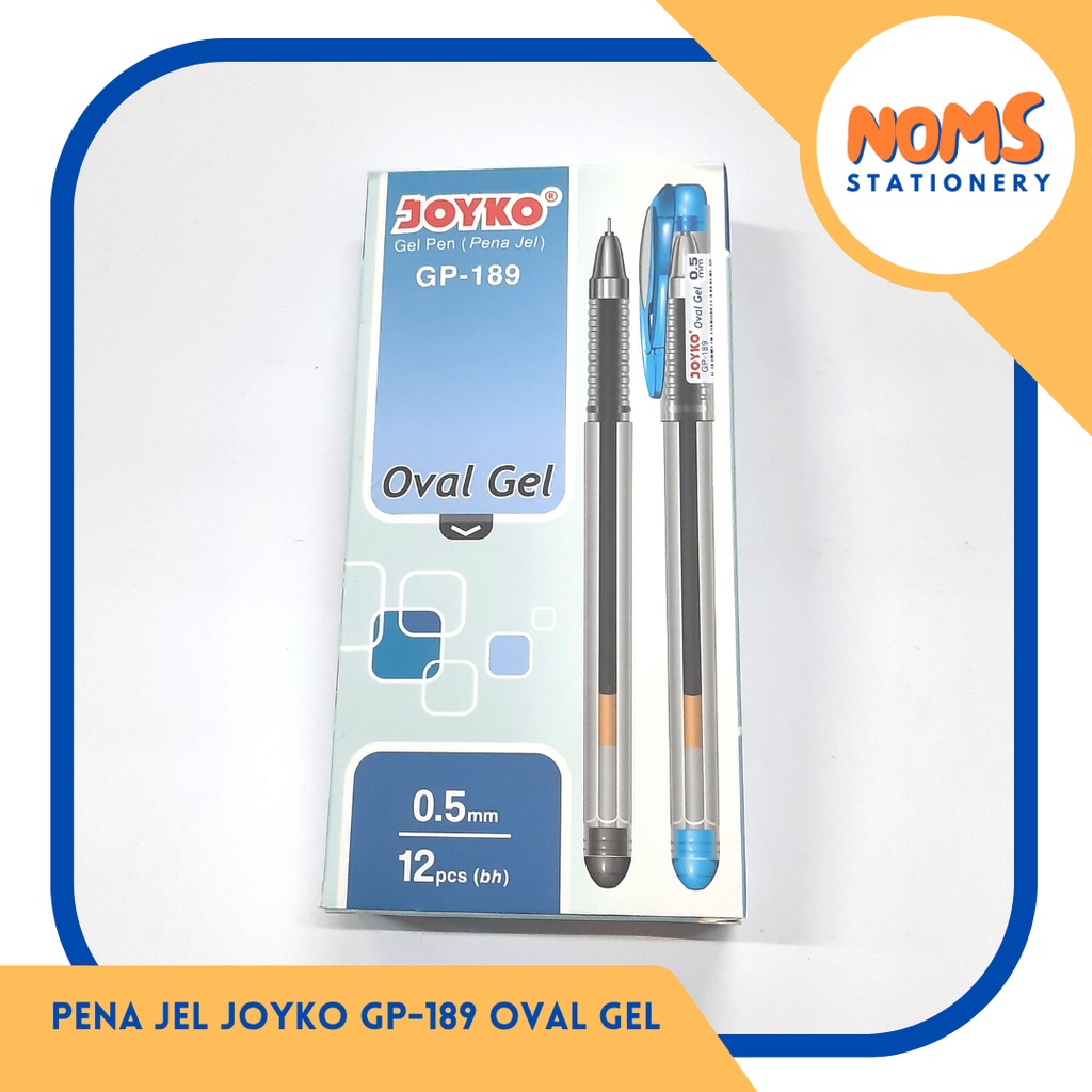 

Pulpen Joyko Oval Gel GP-189