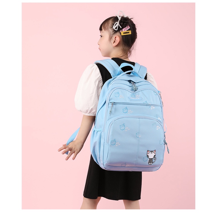 [COD] Tas Ransel Wanita Motif Kucing Terbaru / Tas Sekolah Fashion Korea Kekiniaan / Tas Anak / Tas Sekolah Lucu / Tas Anak  keren / Tas Murah/ Tas Backpack Termurah