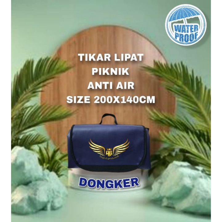 tikar lipat/tikar piknik anti air uk140x200cm