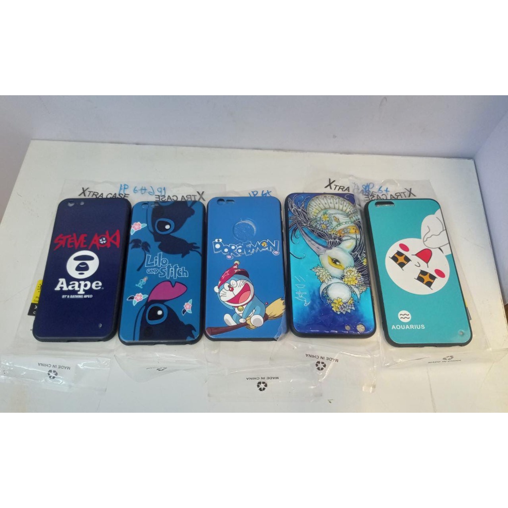 softcase ip 6 plus case aurora case my choice case full motif case new macaron case black mate