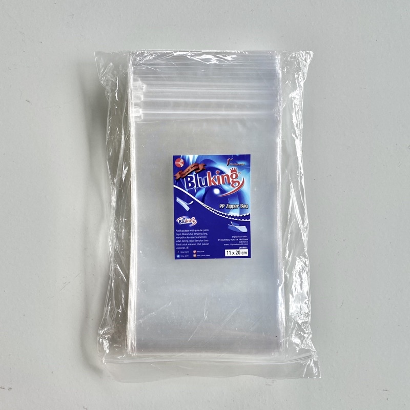 Plastik Klip 11x20 PP Bening Ketebalan 0.05