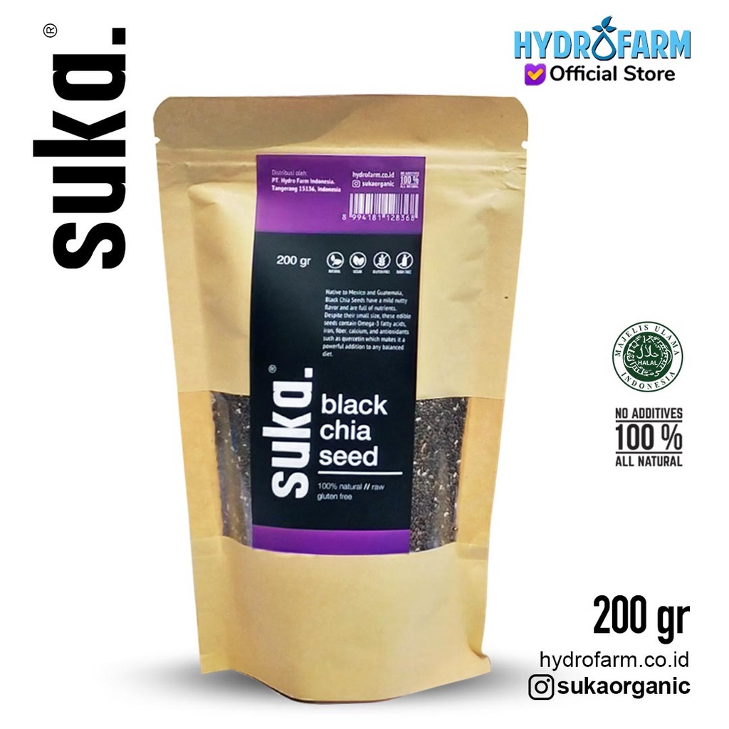 Suka - Black Chia Seed 200gr