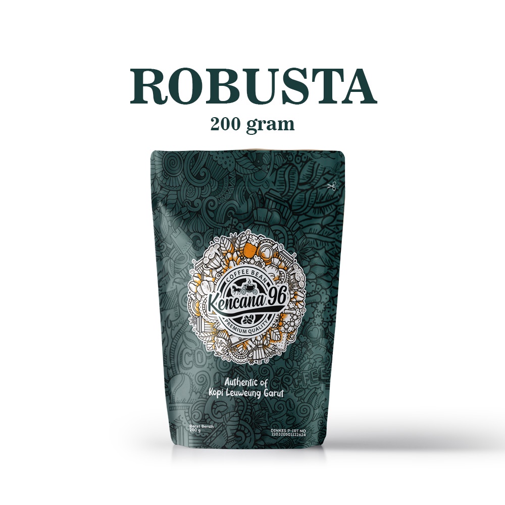 

Robusta - KENCANA96 Kopi Robusta Garut Robusta Coffee 200 Gram