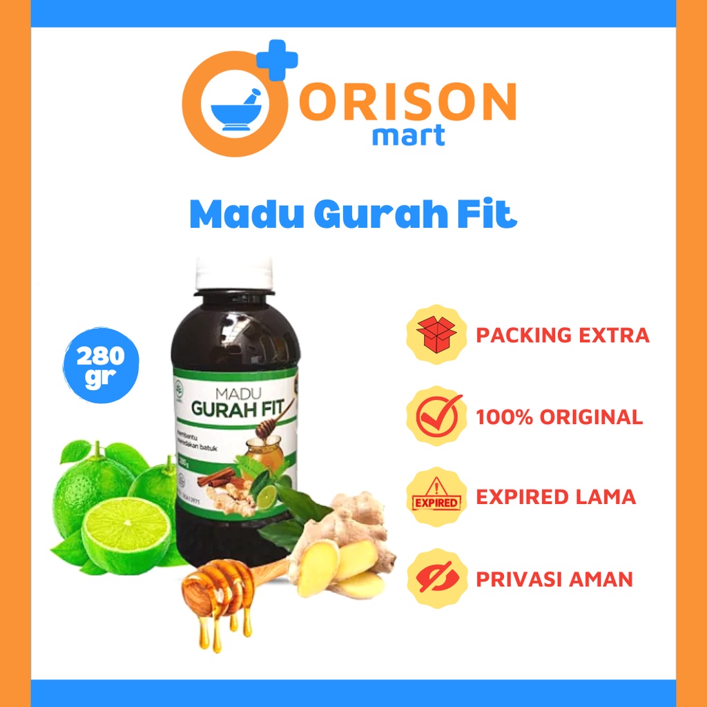 

MADU GURAH FIT 280GR | MENGATASI BATUK & PERNAFASAN