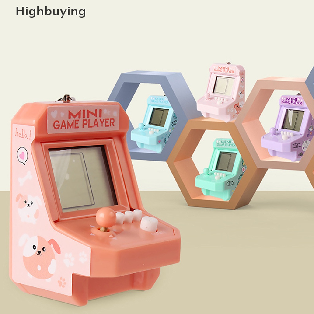 Hbid Mesin Game Konsol Retro Dengan Gantungan Kunci Tetris Video Game Pemutar Game Genggam Glory