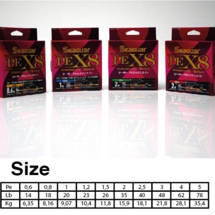 @@@@] Senar PE Seaguar Grandmax x8