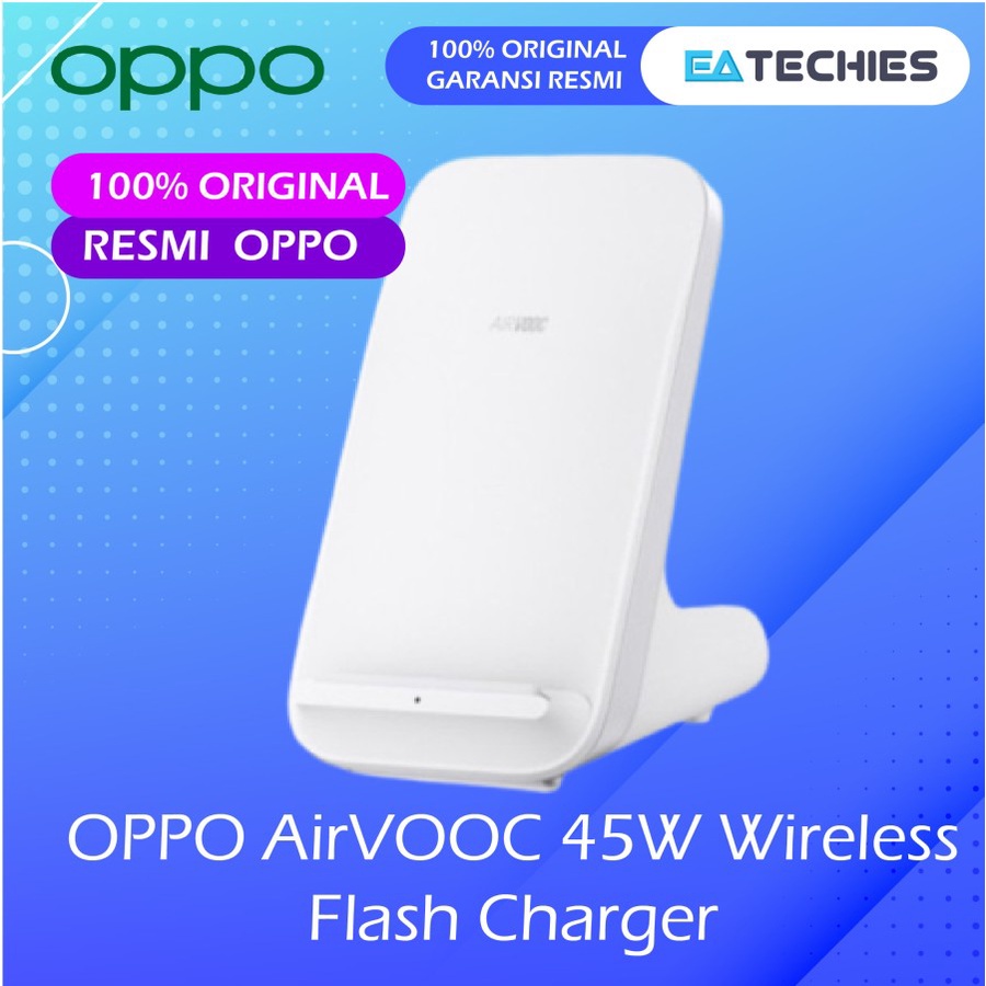 OPPO AirVOOC Wireless Charger 45W Garansi Resmi OPPO