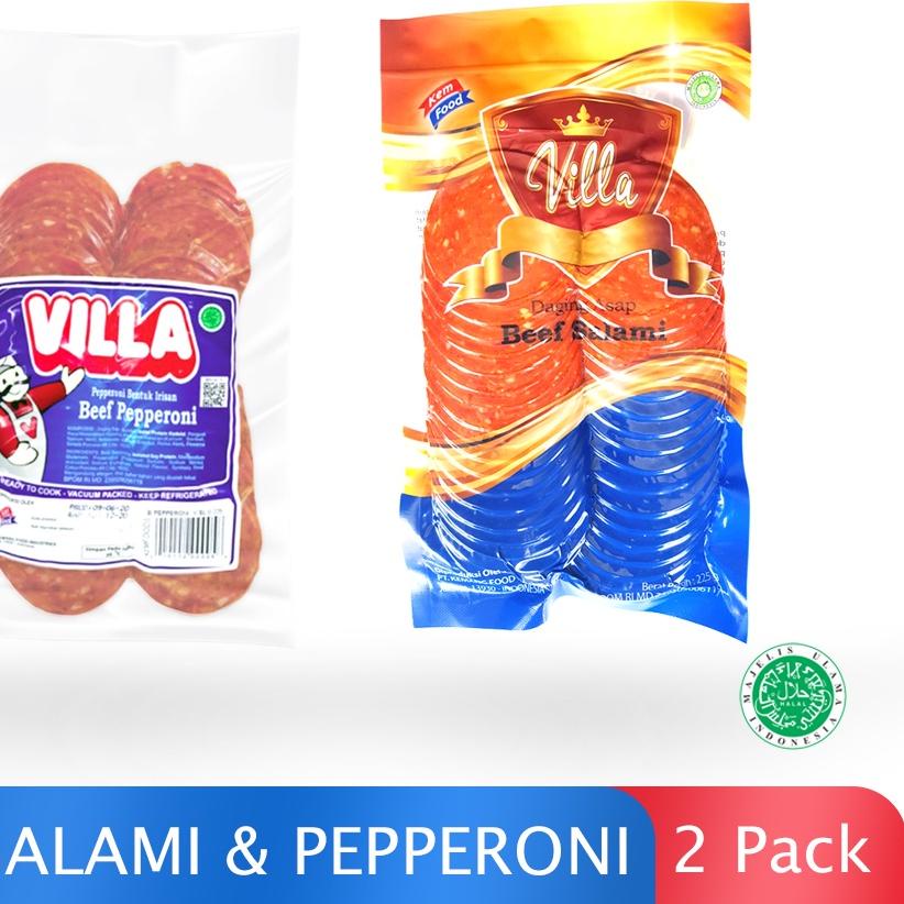 

✶ Paket Topping Pizza Beef Salami & Pepperoni - 450 gr ★