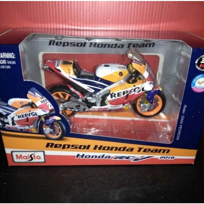 Diecast MotoGP Maisto 1:18 Honda RC213V 2018 Team Repsol #26 Dani Pedrosa